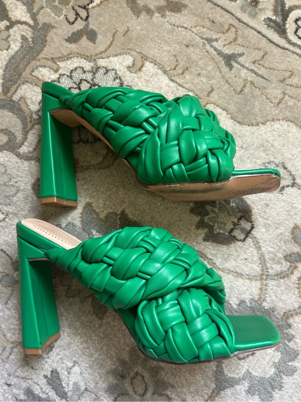 Azalea Wang Braided Heels